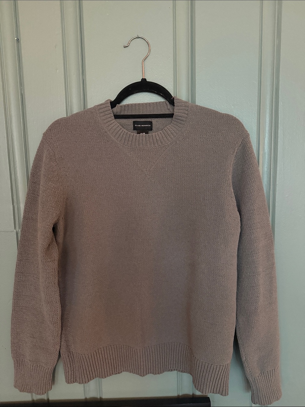 Club Monaco Grey-Green Crewneck Sweater